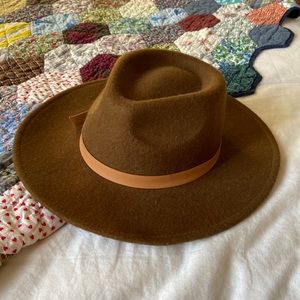 Brown Felt Hat